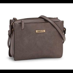 Grey crossbody purse